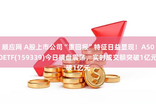 顺应网 A股上市公司“重回报”特征日益显现！A500ETF(159339)今日横盘震荡，实时成交额突破1亿元