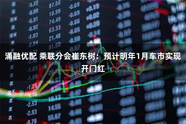 涌融优配 乘联分会崔东树：预计明年1月车市实现开门红